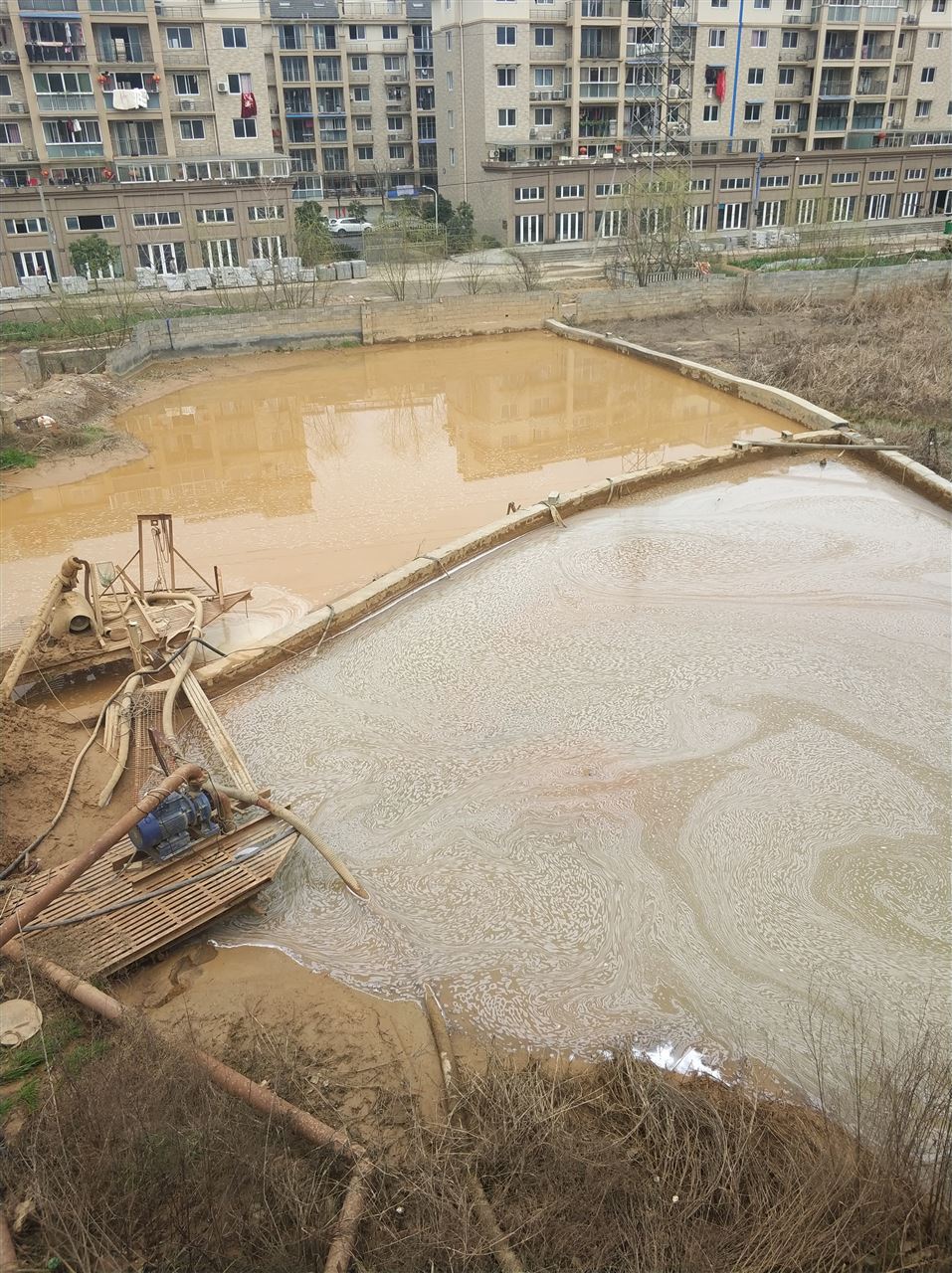 五指山沉淀池淤泥清理-厂区废水池淤泥清淤